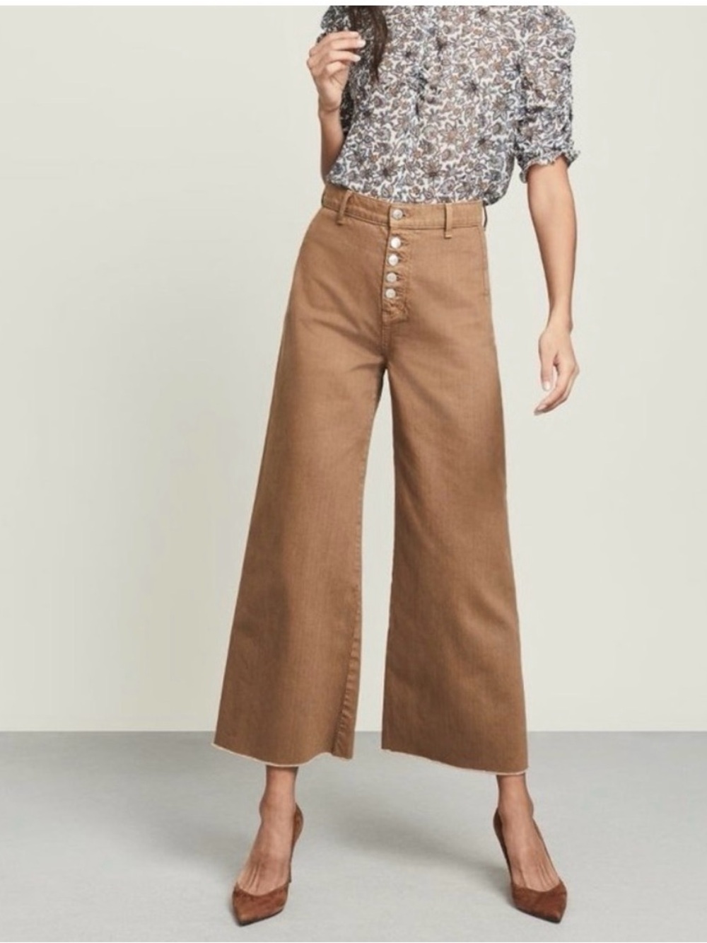 Veronica Beard Jeans Grant Wide Leg